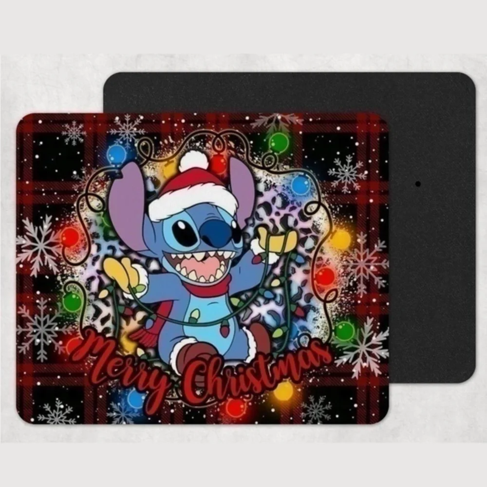 Stitch Merry Christmas Mouse Pad